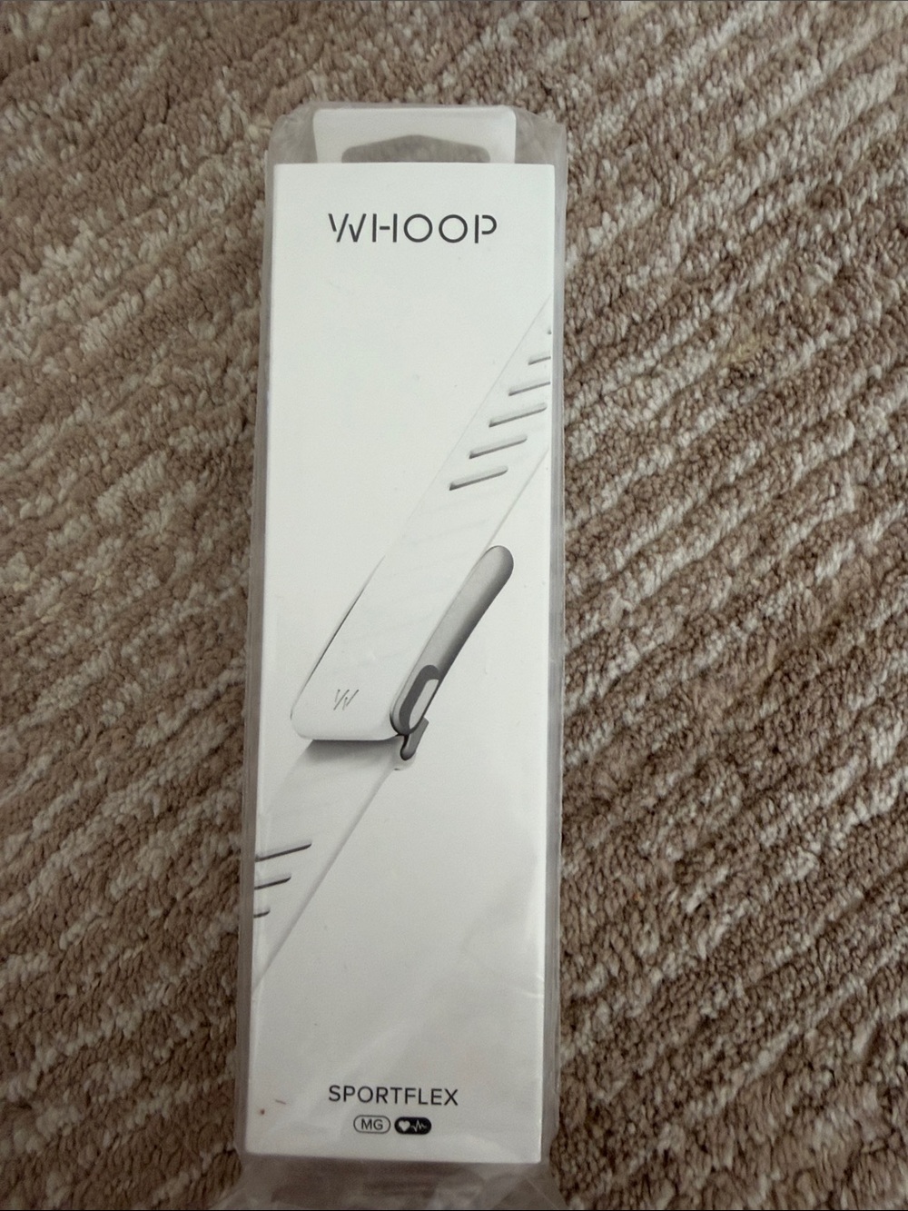 Whoop Sport Flex Replacement Band - White (Medium)